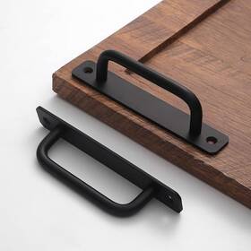 Westablize 601968703080 12 Pack 5 Inch 128 Mm Matte Black Cabinet Handles Aluminum Drawer Pulls Slidi
