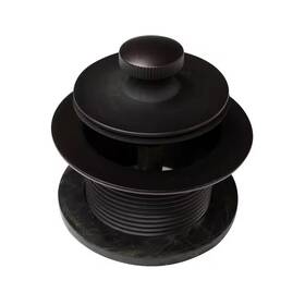 Westbrass 726084924741 1-1/2 Inch Npsm Pull And Drain Bathtub Plug Coarse Thread Oil Rubbed Bronze