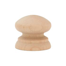 Tti-kfb-if4 Woodpeckers British Wood Knobs 1-1/4 Inch Pack Of 25 Unfinished Round Wooden For Cabi