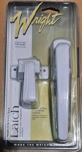 Vdn333wh Wright Products 038462647846 Dunmore Style Storm And Screen Door Pull Handle White
