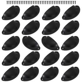 Wvapzwr 768564853479 20 Pack Cabinet Hardware Bin Cup Drawer Pull Handles Knobs 2-1