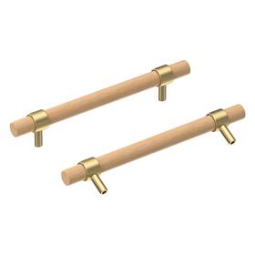 6.3insuitable Xxjay 796345502148 Wooden Drawer Pulls6-pack Beech Wood Handles For Kitchen