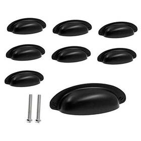 Yooheyzhzh1764 Yoohey 8pack 3.5 Inch Hole Center Vintage Farmhouse Style Pulls Cup Pull Handles