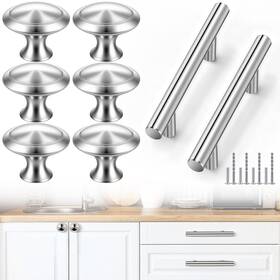 Ky-yookeer-3576 Yookeer 30 Pack Cabinet Pulls And Knobs Stainless Steel 5 Inch Kitchen Drawer