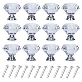 Yourgift 707516348038 25 Agarraderas Para Gabinetes Cajones Ba Os Cocina Muebles De Diamante Elegantes