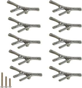 Yusheng 445028387352 10pcs Single Hole Branch Knobs Vintage Tree Twig Cabinet Pulls Hand