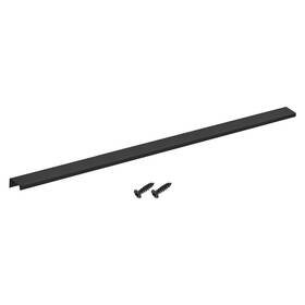 Zaplyte 676766805595 Cabinet Edge Finger Pull 1pcs 600mm 23.62 Inch Hidden Pulls Black