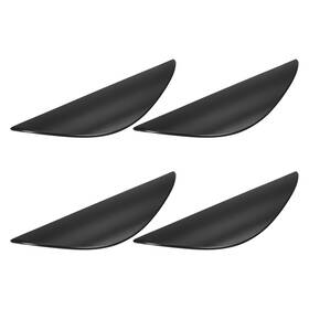 Zaplyte 767153433931 4pcs Black Cabinet Pulls 2-1/2 Inch Hole Center Kitchen Handles