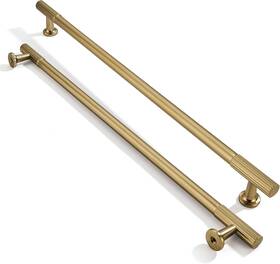 Zauyx 078555939069 Champagne Bronze 12-in Cabinet Pulls Heavy Duty Handles 5-pack 1-5