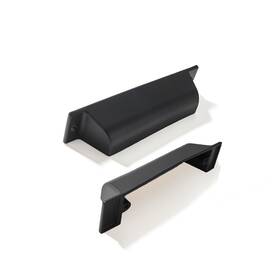 B0cp3mf4wf Zauyx 5pk 2.5 Inch Matte Black Cabinet Cup Pulls Drawer Handle Hardware