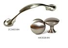 Zc3405-mk3028 Hwd Handles Knobs Pulls Kitchen Cabinet Hardware Mushroom In Brushed