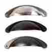 Zc3581-bn-color Hwd Cup Shell Bin Shaker Cabinet Drawer Hardware Pulls C 3