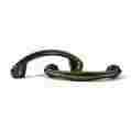Zc3829-bnbdl Hwd Brush Black Nickel Hollow Steel Pride Rope Design Cabinet Hardware Pull C 3