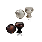 Zc5814-bn-zc5814-borb Hwd Kpt Brushed Nickel Oil Rubbed Bronze Hourglass Cabinet Hardware