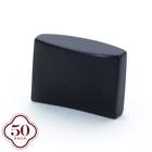 Zck44-fb Cliffside Industries Cc Transitional Curved Cabinet Knob Matte Black Finish
