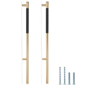 Send221705035h Zernmiarder Knurled Cabinet Pulls 6 Pack 16 Inch Long Handles Metal Door