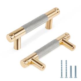 Send221705110 Zernmiarder 2h Knurled Cabinet Pulls 12 Pack 3.5 Inch Long Handles Metal Door