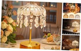 Rc01 Zhongshan Renchao Lighting Co. Ltd Cordless Lamp 3 Colors Vintage Crystal 10 Brightness Dimmable