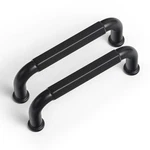 Goo-ki 6 Pack 3IN Hole Matte Black Zinc Alloy Cabinet Pulls Kitchen Drawer Handl. Fixed Price $68.26.