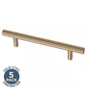 (qty 5) Franklin Brass P01026Z-CZA-B: 5-1/16" Steel Bar Pull Champagne Bronze. Fixed Price $19.99.