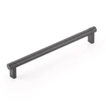 Emtek Select Cabinet Pull 8" C-c Rectangular Stem, Smooth Bar Flat Black. Fixed Price $38.40.