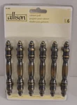 Allison Antique Brass 3" Long Cabinet Pulls Set Of 6 Sealed New. Fixed Price $14.99.