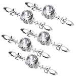 Sumnacon Drawer Dresser Knobs Pull Handles - Crystal Glass 6.7 Inch Silver. Fixed Price $21.05.