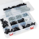 Powertec 71127 128 Piece Set Track Kit W/ 5 Star Knob, 1/420 Threaded .... Fixed Price $107.01.