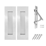 Senharvest 6IN Brushed Nickel Pocket Door Pull Recessed Flush Handles For Closet. Fixed Price $48.93.