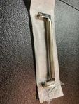 Amerock BP37625PN Balata 6-5/16" Knurled Cabinet Pull Polished Nickel. Fixed Price $15.36.