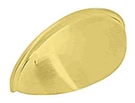 (5 Pack) 2-1/2 Inch Plain Cup Pull Polished Brass. Fixed Price $25.87.