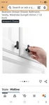 New Koofizo 10-PACK Beveled Bar Cabinet Knob Black Furniture Handle. Fixed Price $14.99.