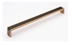 Sietto P-2000-12-MB-SB Fusion 12" Handle Cabinet Pull Matte Black / Satin. Fixed Price $45.00.