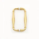 Brass Glass "kensington" Shower Door Handle - Back Knob. Fixed Price $167.95.