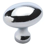Hickory Hardware Williamsburg Chrome Oval Knob Pull 1-3/8 Inch X 15/16. Fixed Price $5.39.