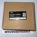 Flat Black Kitchen Cabinet Knobs Round Drawer Handles 30 Pack Of. Fixed Price $19.99.