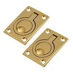 Bitary 2PCS Square Flush Pull Ring Handle 316 Stainless Steel Lifting Pu.... Fixed Price $29.42.