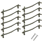 Achnau 10X Cabinet Handle Pulls Wardrobe Drawer Door Cupboard Knobs Twig Hole.... Fixed Price $29.12.