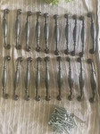 Sonoma Hardware Bodega Pull Handle 5 Hole, Set Of 19. Fixed Price $75.00.