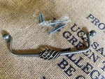 Pewter Birdcage Twist Spiral Kitchen Cabinet Door Drawer Handle Pull Knob Swivel. Fixed Price $5.74.