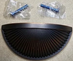 Amerock Sea Grass 3"CENTER/CENTER Cup Cabinet Pull W/ Screws Oil Rubbed Bronze. Fixed Price $17.00.