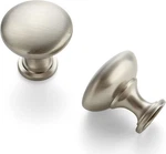 Ravinte 20 Pack Brushed Nickel Round Zinc Cabinet Knobs For Kitchen Bathroom Clo. Fixed Price $12.99.