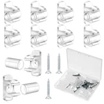 10 Pairs False Drawer Front Clips Cabinet With Screws, Rein.... Fixed Price $17.09.