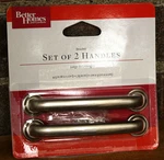 10X Better Homes And Gardens Beaded Cabinet Drawer Pulls: Satin Nickel. Fixed Price $13.50.