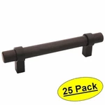 *25 Pack* Cosmas Oil Rubbed Bronze Euro Cabinet Bar Pulls #161-96ORB. Fixed Price $98.73.