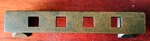 Atlas "craftsman Style" Drawer/cabinet Pull W/3-INCH Centers 250-R Rust. Fixed Price $5.49.
