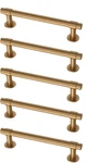 4"-CENTERS, Franklin Brass 5 Pack P29617Z-CZA-B Champagne Bronze, Drawer Handle. Fixed Price $13.24.
