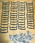 Of 54 Top Knobs Nickel Charlotte Drawer Pulls. Fixed Price $35.00.