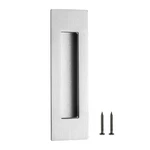 1 Pack Brushed Nickel Sliding Closet Door Handles Silver Flush Pulls 7IN Length. Fixed Price $16.09.