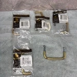 Belwith Solid Brass Inch Cabinet Drawer Pulls Polished Gold Set Of PW353-3. Fixed Price $24.95.